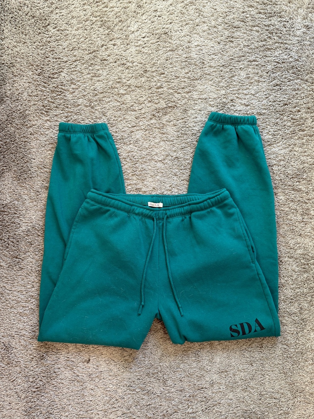 Heart Hips Teal Jogger Sweatpants with SDA Logo